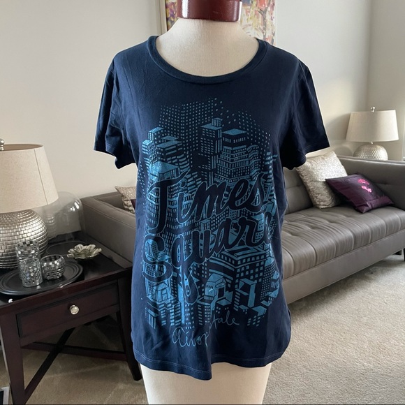 Aeropostale Tops - Navy Blue Aeropostale "Times Square" Tee Shirt